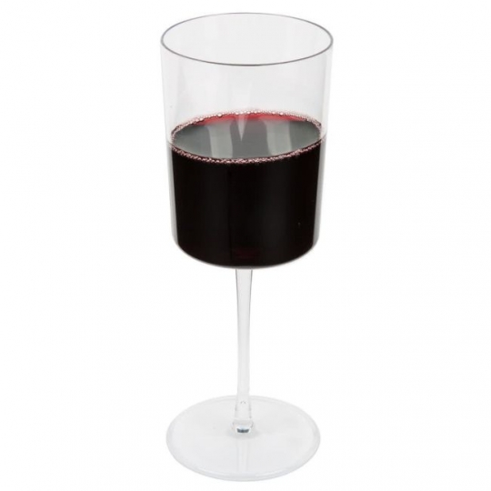 wine glass on table Round Up Set of 2 Red Wine glasses