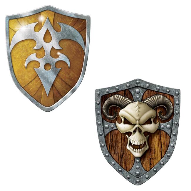 Medieval shield designs image