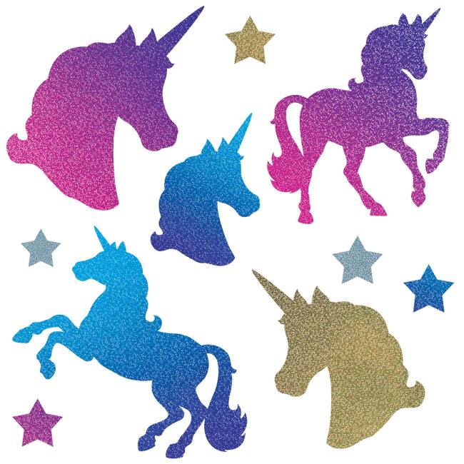Unicorn Cutouts: Party at Lewis Elegant Party Supplies, Plastic ...