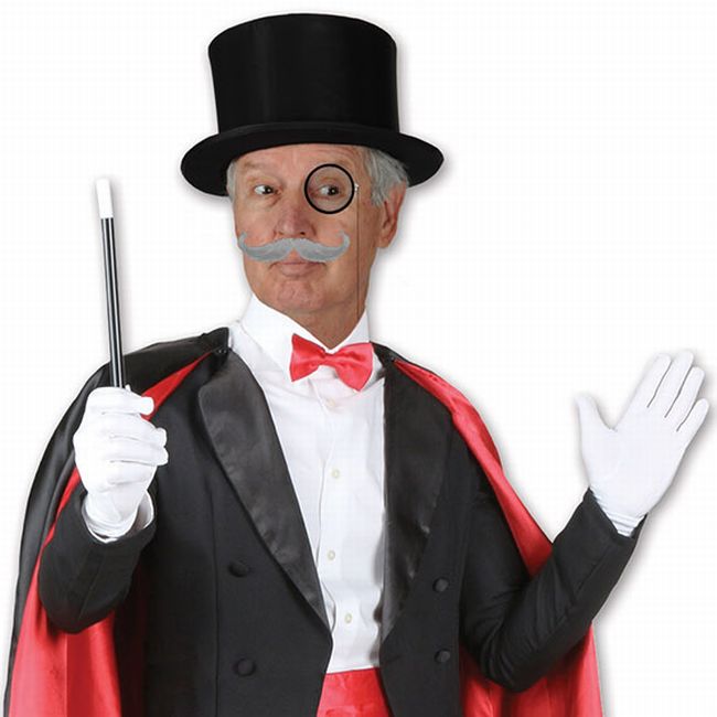 Magicians Collapsible Top Hat Party at Lewis Elegant Party Supplies