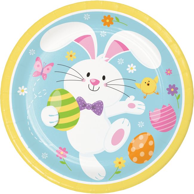 Easter Bunny 9inch Plates Party at Lewis Elegant Party Supplies
