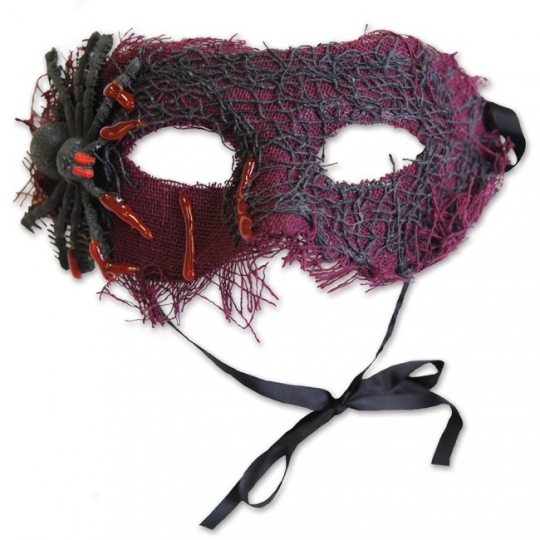 Spider Masquerade Mask: Party at Lewis Elegant Party Supplies, Plastic