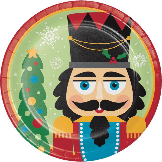 Nutcracker 9inch Plates Party at Lewis Elegant Party Supplies