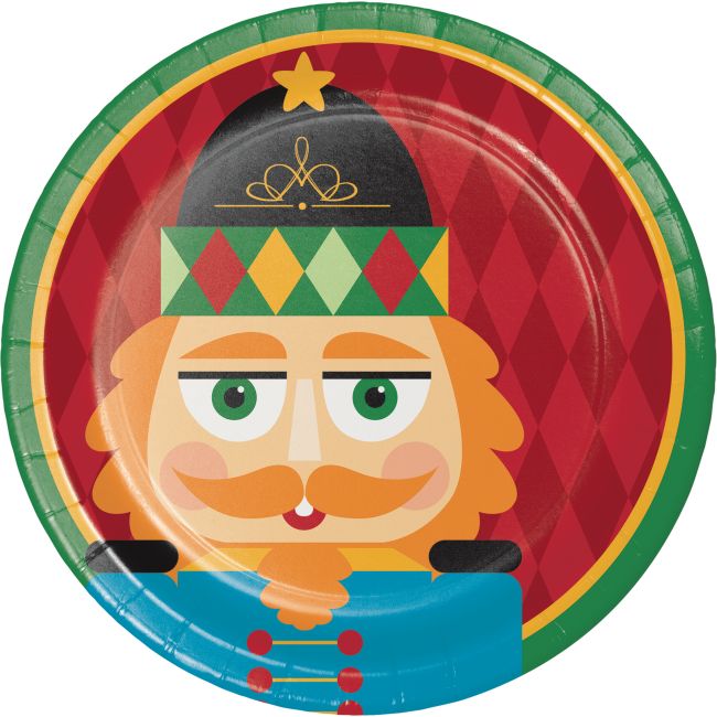 Nutcracker 7inch Plates Party at Lewis Elegant Party Supplies