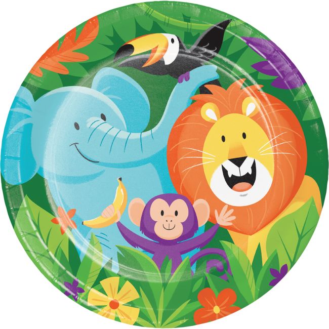 Jungle Safari 9inch Plates Party at Lewis Elegant Party Supplies