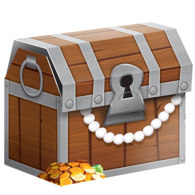 pirate toy chest