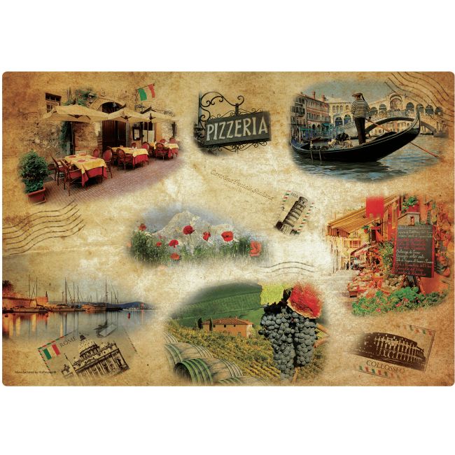 Tour of Italy Paper Placemats Party at Lewis Elegant Party Supplies