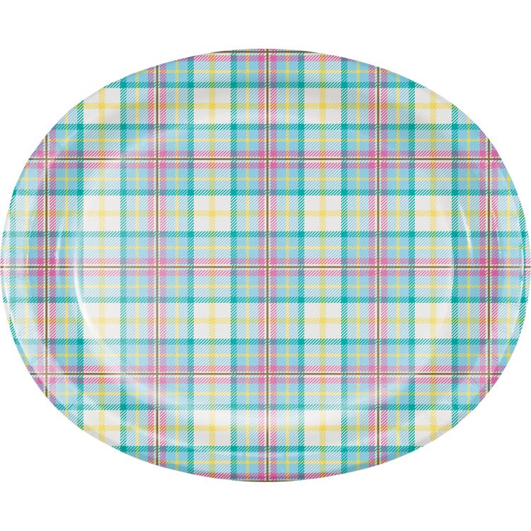 Storybook Easter Bunny 12inch Oval Plates Party at Lewis Elegant