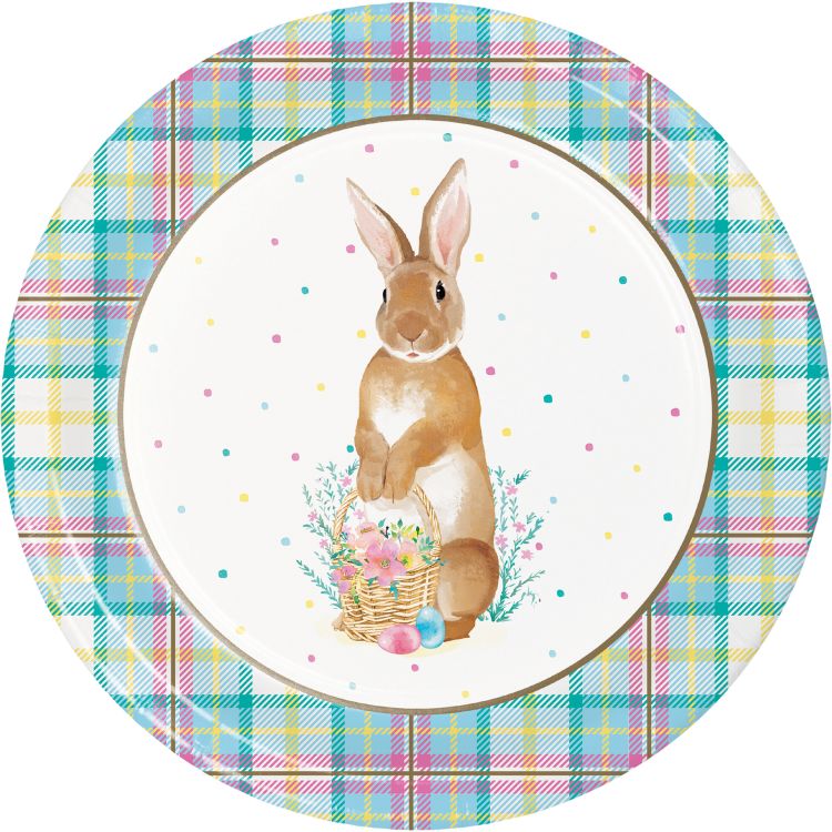 Storybook Easter Bunny 9inch Plates Party at Lewis Elegant Party
