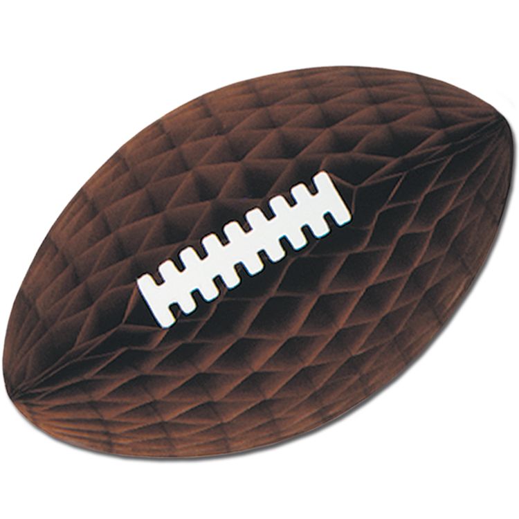 Tissue Football with Laces Party at Lewis Elegant Party Supplies