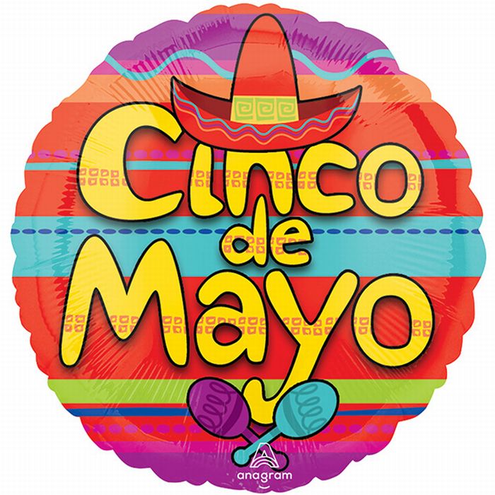 Cinco De Mayo Foil Balloon: Party at Lewis Elegant Party Supplies, Plastic Dinnerware, Paper ...