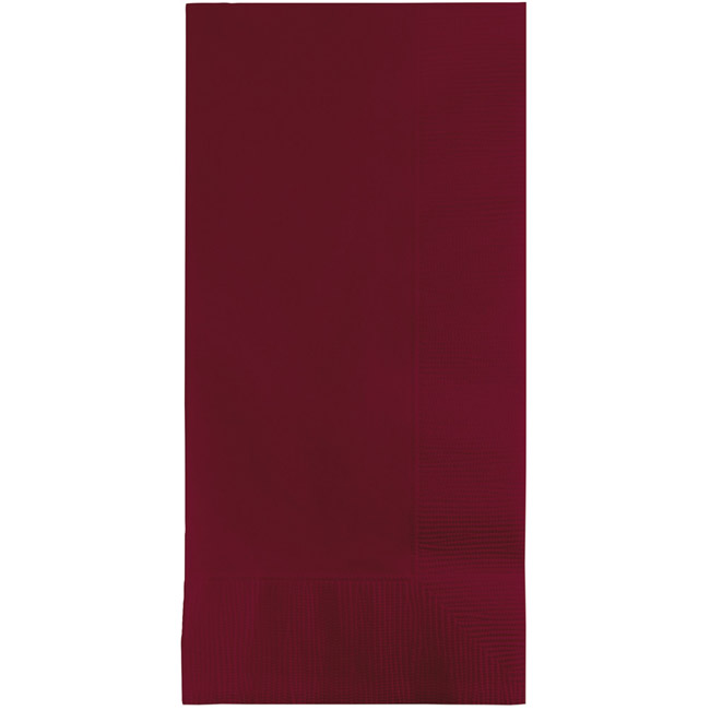 Burgundy Paper Dinner Napkins Party at Lewis Elegant Party Supplies