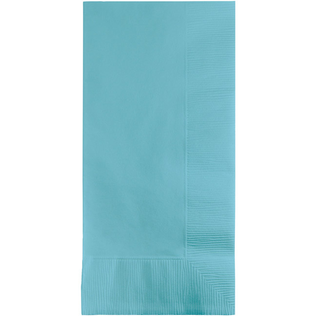 Pastel Blue Paper Dinner Napkins Party at Lewis Elegant Party Supplies