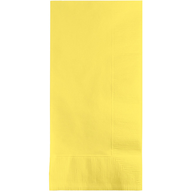 Yellow Paper Dinner Napkins Party at Lewis Elegant Party Supplies
