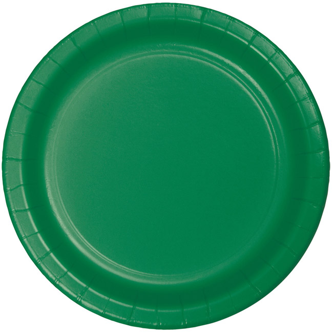 Green Heavy Duty 9inch Paper Plates Party at Lewis Elegant Party