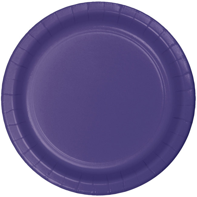 Purple Heavy Duty 10inch Paper Plates Party at Lewis Elegant Party