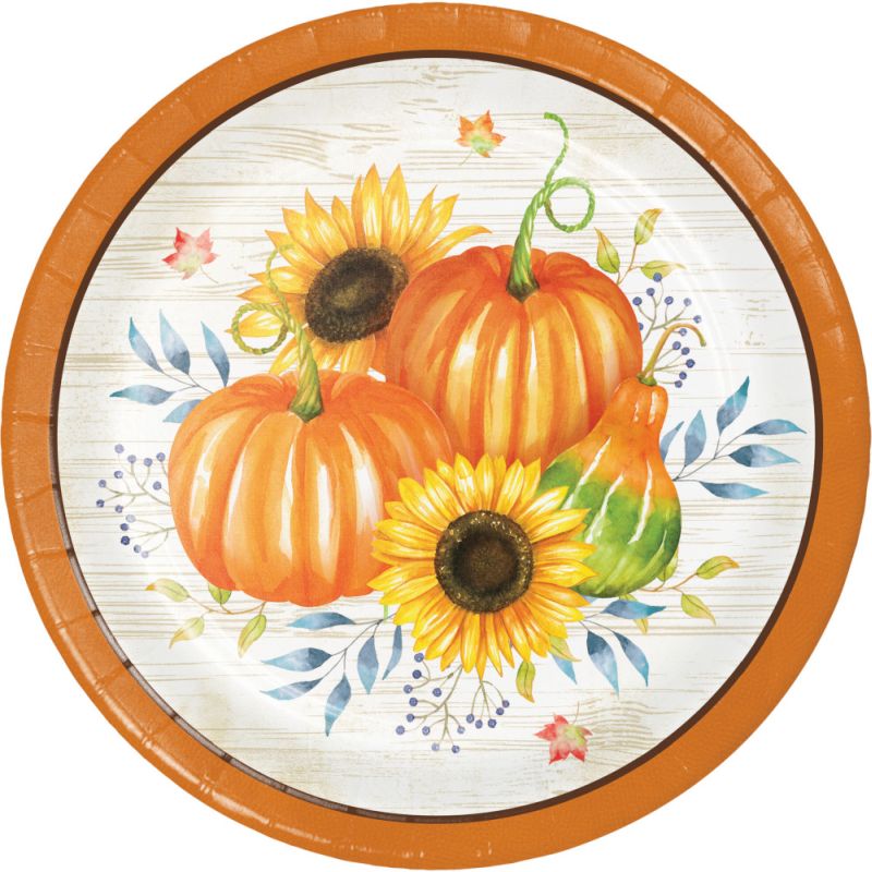 Autumn Harvest Truck 7-inch Plates: Party at Lewis Elegant Party ...