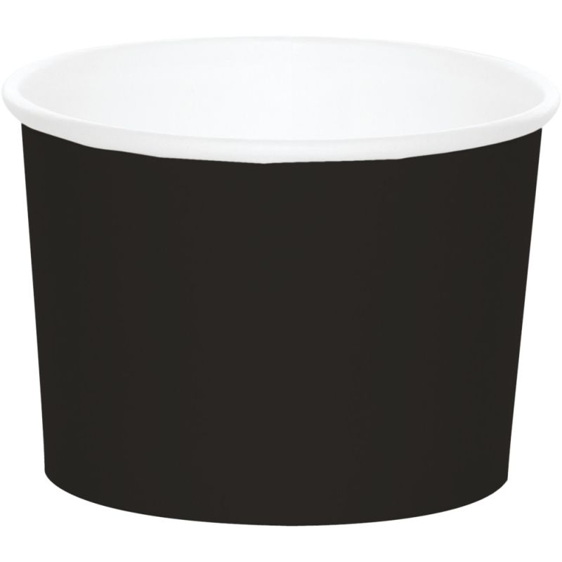 Black Paper Treat Cups: Party at Lewis Elegant Party Supplies, Plastic ...