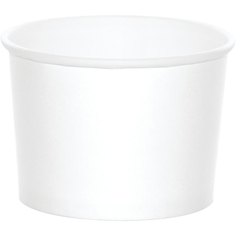 White Paper Treat Cups: Party at Lewis Elegant Party Supplies, Plastic ...