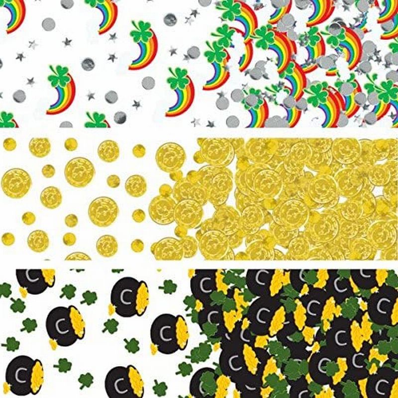 St. Patrick's Day 3 Mix Confetti Party at Lewis Elegant Party Supplies