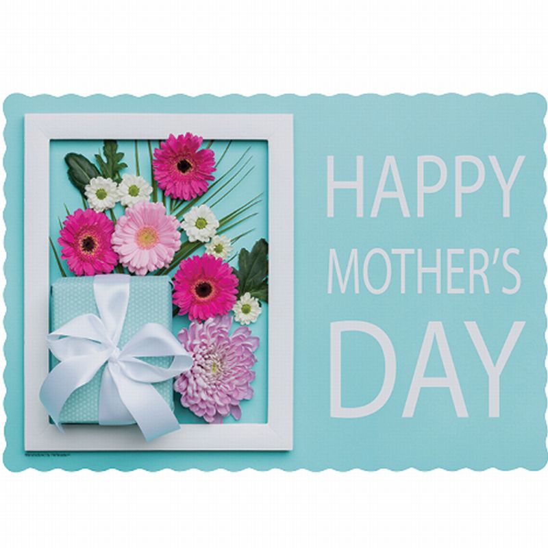 Seasonal Occasions Mothers Day Paper Placemats 2 Party at Lewis