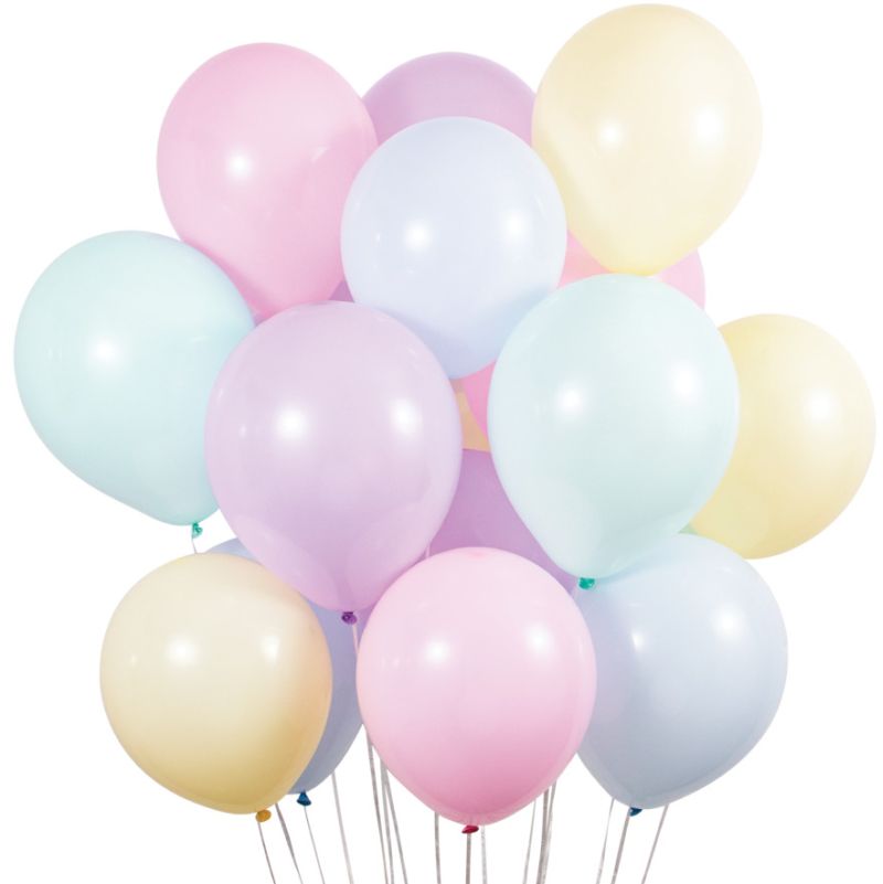 Pastel Colors 12inch Latex Balloons Party at Lewis Elegant Party
