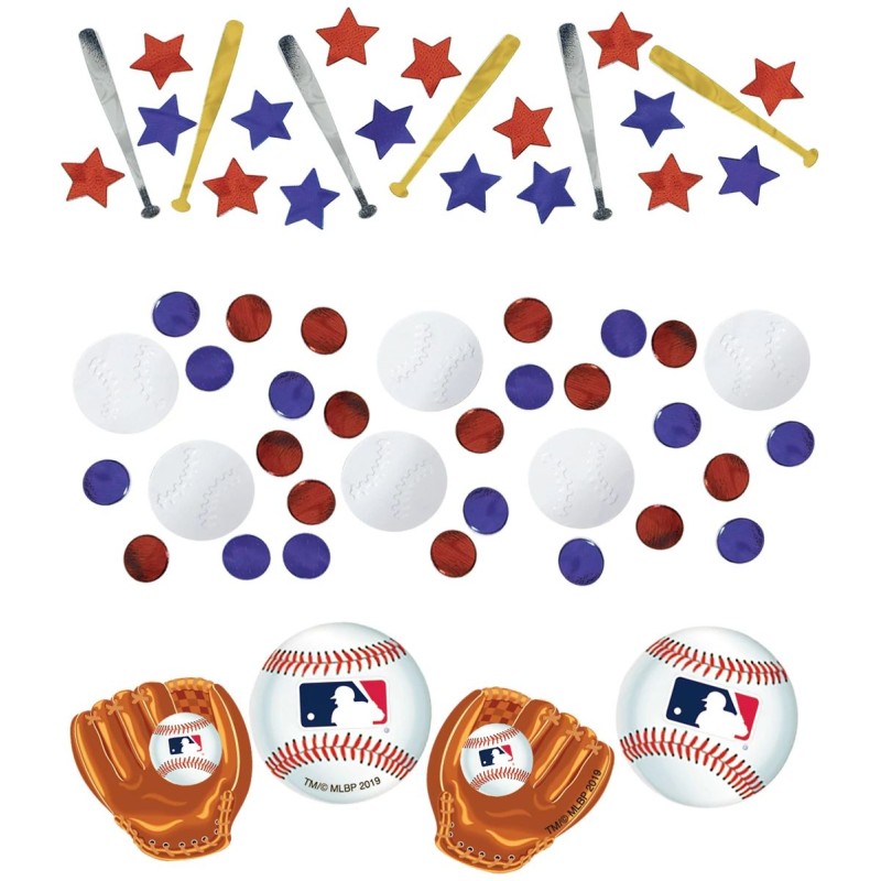 Major League Baseball 3 Mix Confetti Party at Lewis Elegant Party