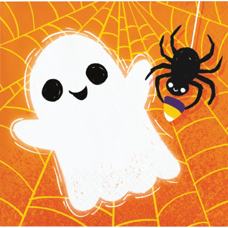 Colorful Halloween Beverage Napkins Party at Lewis Elegant Party Supplies, Plastic Dinnerware