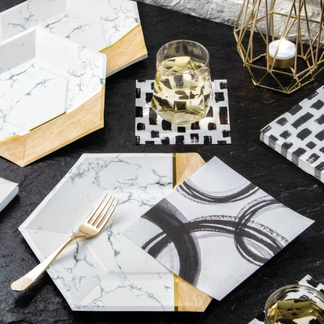 Eucalyptus Greens Lunch Napkins Party at Lewis Elegant Party Supplies