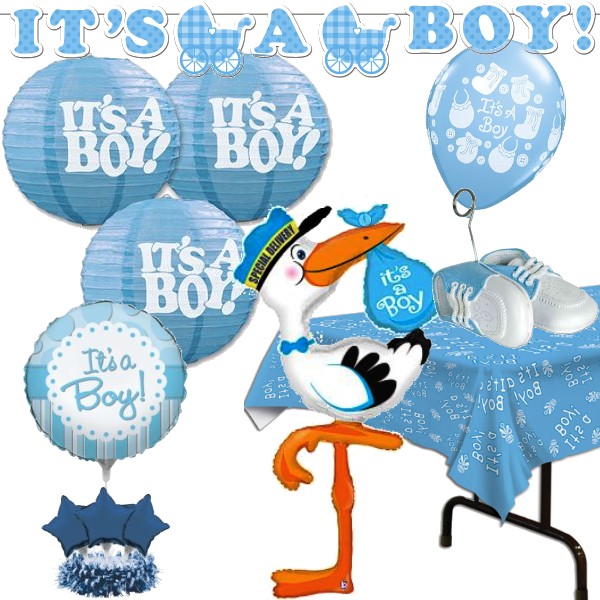 It's A Boy Baby Shower Decorations