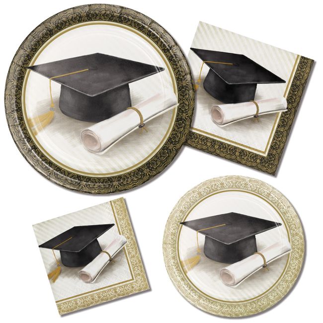 Classic Graduation Party at Lewis Elegant Party Supplies, Plastic