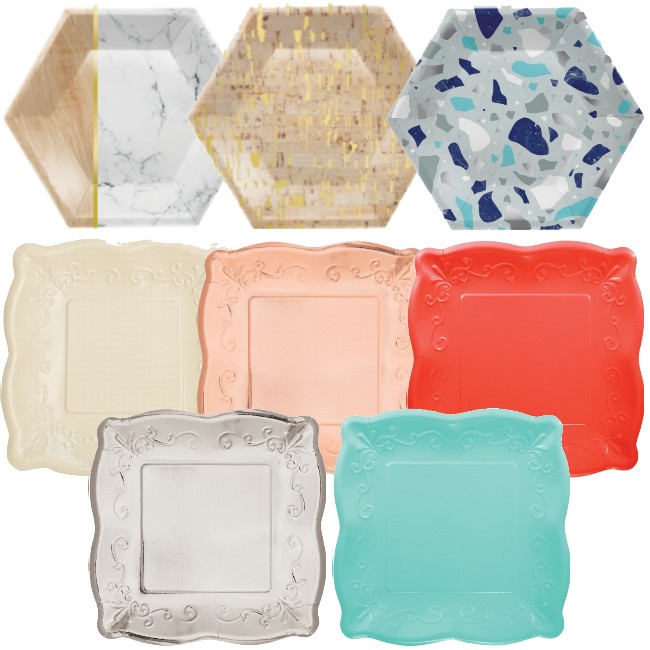 Elise Decorative Premium 3Ply Paper Napkins Party at Lewis Elegant