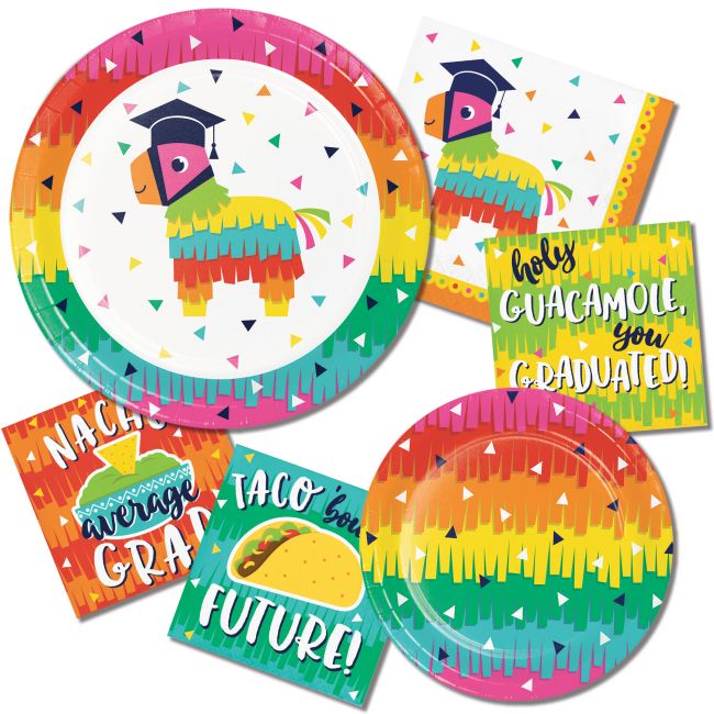 Fiesta Fun Party at Lewis Elegant Party Supplies, Plastic Dinnerware